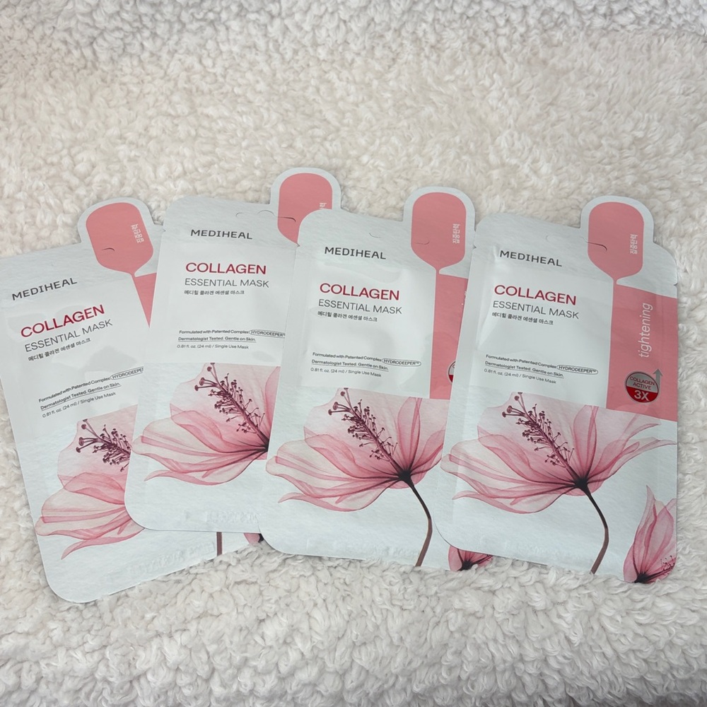 🌹5 for $25🌹MEDIHEAL Collagen Essential Tightening Face Mask Set